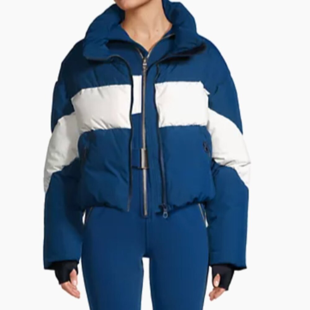 Cordova  Aosta Striped Down Puffer Jacket